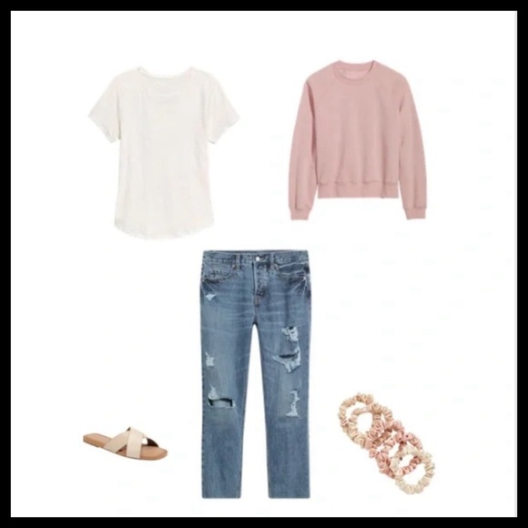 Old Navy High Rise Slouchy Straight Jeans - Picture 10 of 12